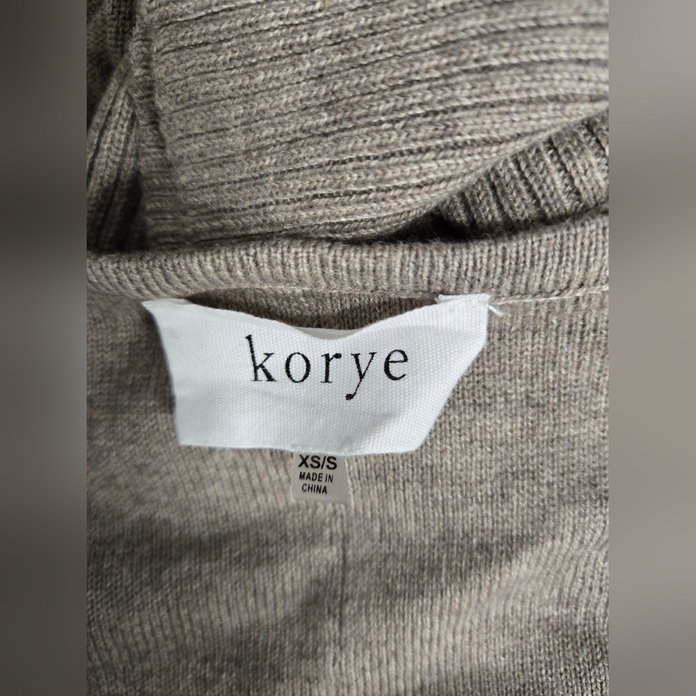 Korye XS Dolman Batwing Boatneck Sweater Top Knit Stretch - Picture 4 of 6